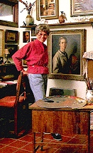 Helen in studio